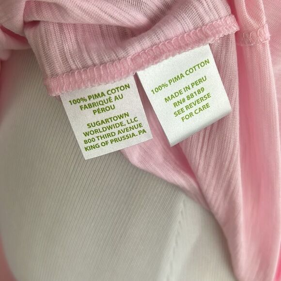 Lilly Pulitzer Pink Cordelia Gone Coconuts Racerback Tank Top NWOT - Picture 8 of 11